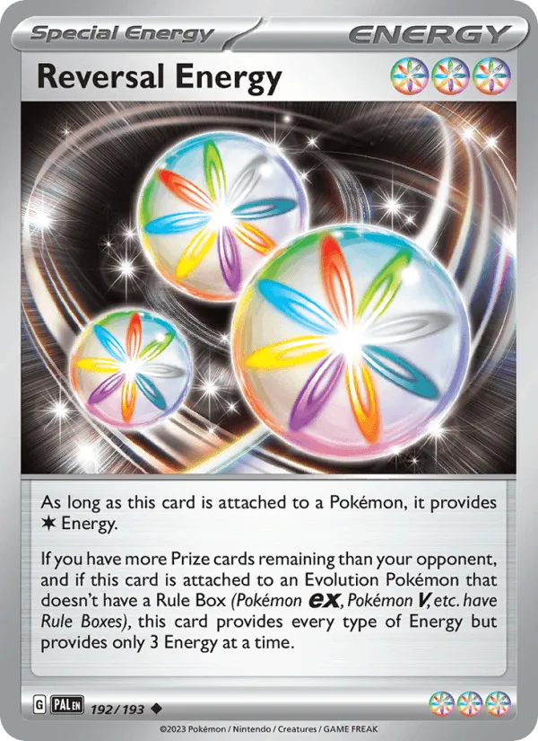 Carte Énergie Inversion — Paldea Evolved