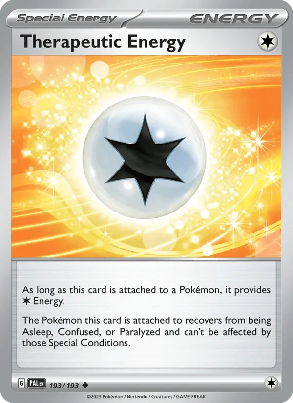 Carte Énergie Thérapeutique — Paldea Evolved