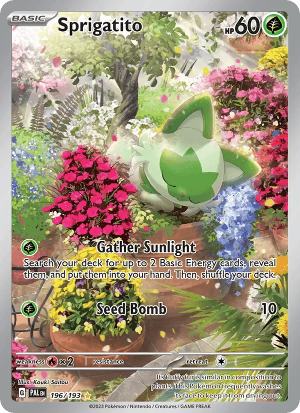 Carte Poussacha — Paldea Evolved