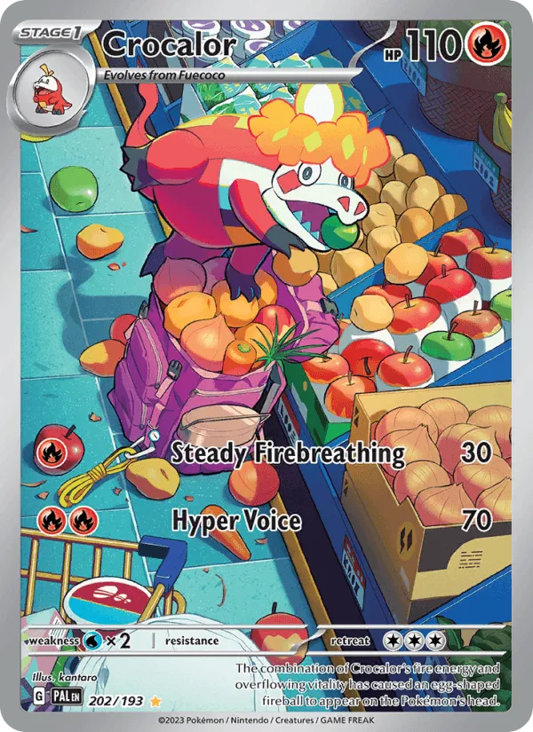 Carte Crocogril — Paldea Evolved
