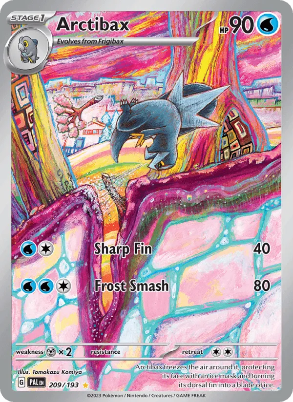 Carte Arctibax — Paldea Evolved