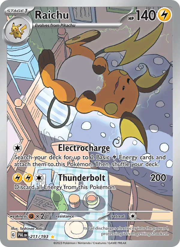 Carte Raichu — Paldea Evolved