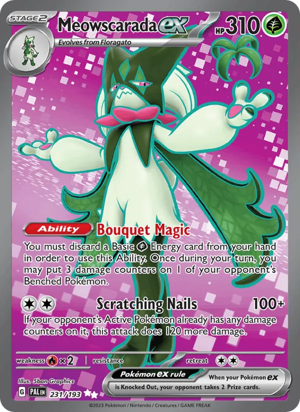 Carte Miascarade ex — Paldea Evolved