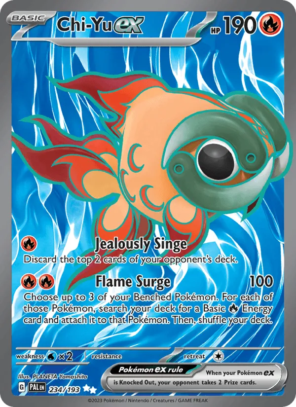 Carte Yuyu ex — Paldea Evolved