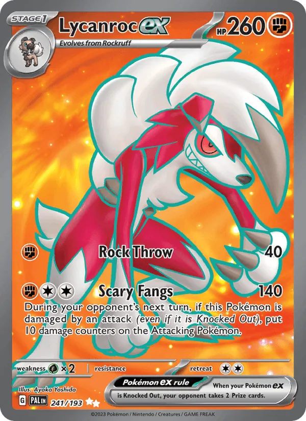 Carte Lougaroc ex — Paldea Evolved