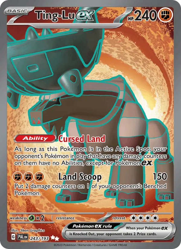 Carte Dinglu ex — Paldea Evolved