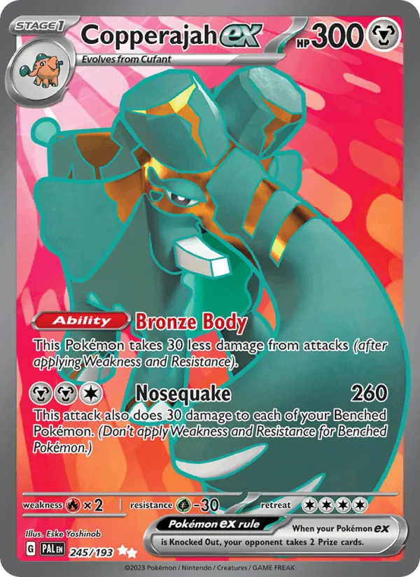 Carte Pachyradjah ex — Paldea Evolved