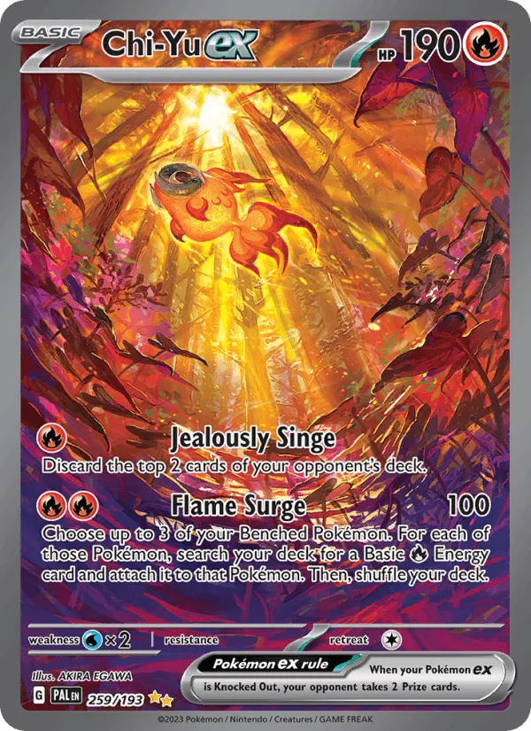 Carte Yuyu ex — Paldea Evolved