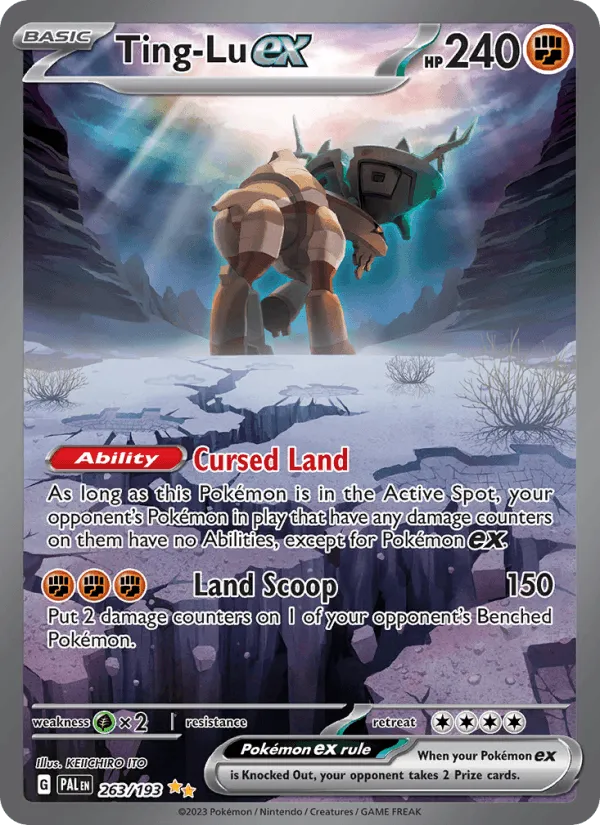 Carte Dinglu ex — Paldea Evolved