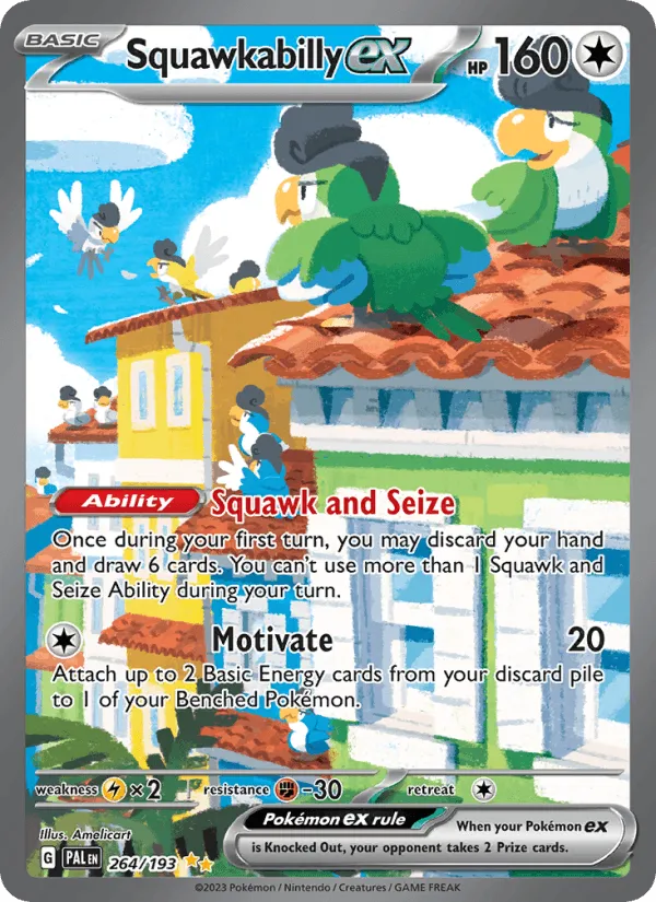 Carte Tapatoès ex — Paldea Evolved