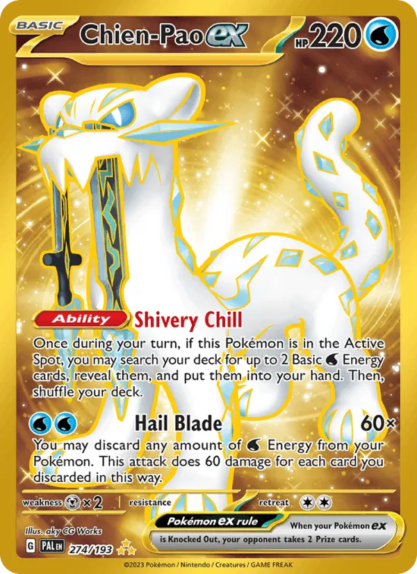 Carte Baojian ex — Paldea Evolved