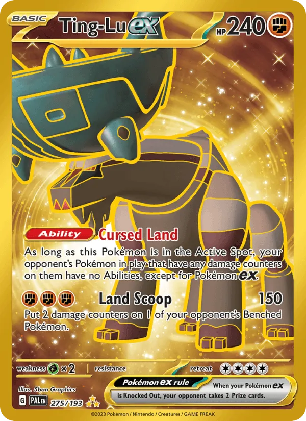 Carte Dinglu ex — Paldea Evolved