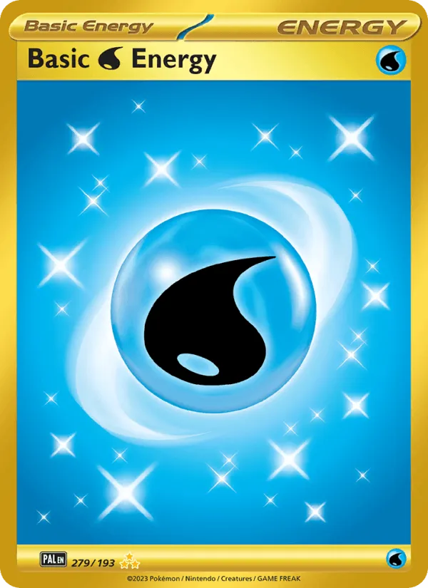 Carte Basic Water Energy — Paldea Evolved