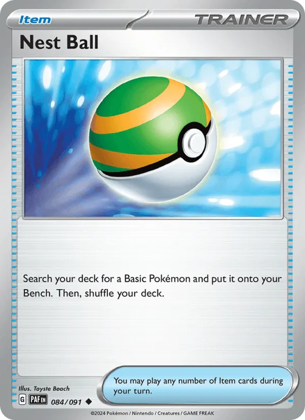 Carte Nest Ball — Paldean Fates