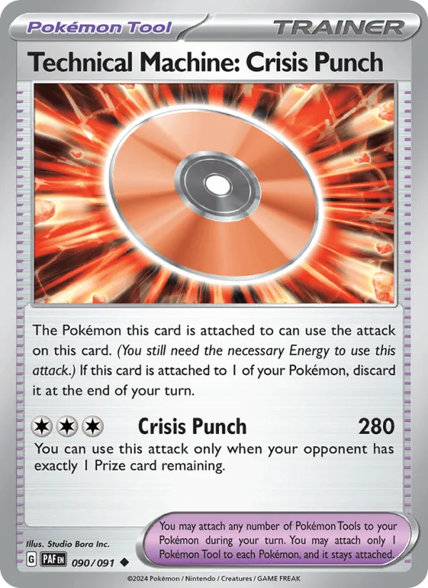 Carte Machine Technique : Poing de Crise — Paldean Fates