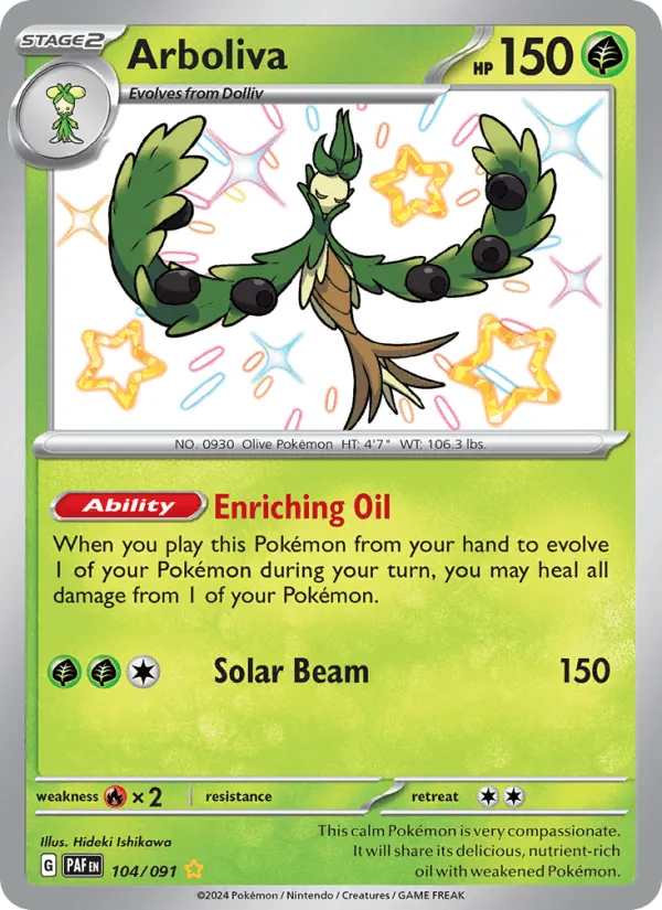 Carte Arboliva — Paldean Fates