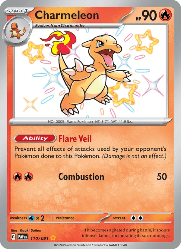 Carte Reptincel — Paldean Fates