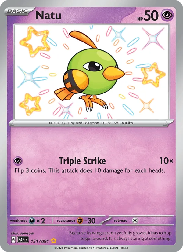 Carte Natu — Paldean Fates