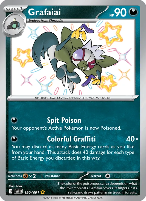 Carte Tag-Tag — Paldean Fates