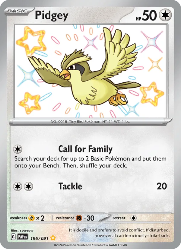 Carte Roucool — Paldean Fates