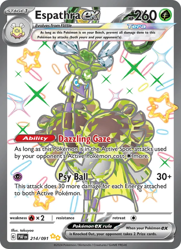 Carte Cléopsytra ex — Paldean Fates