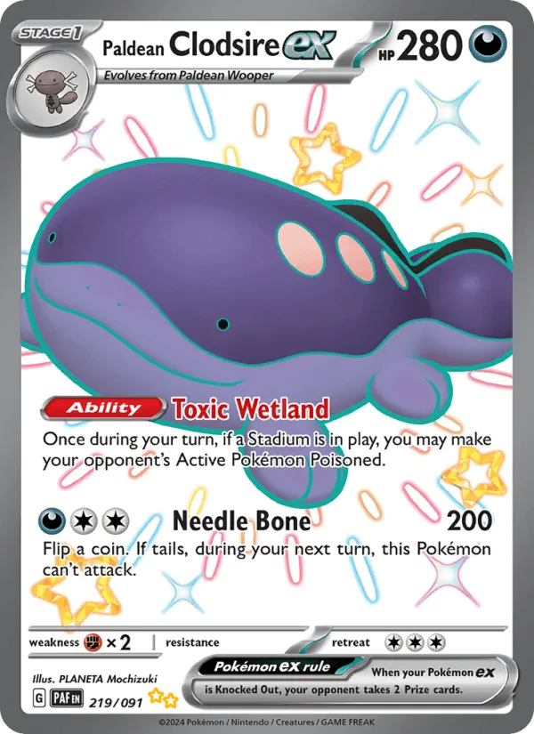 Carte Terraiste de Paldea ex — Paldean Fates