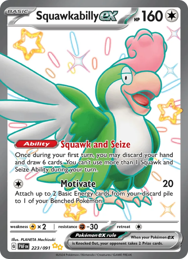 Carte Tapatoès ex — Paldean Fates
