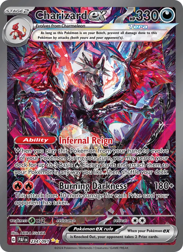 Carte Charizard ex — Paldean Fates