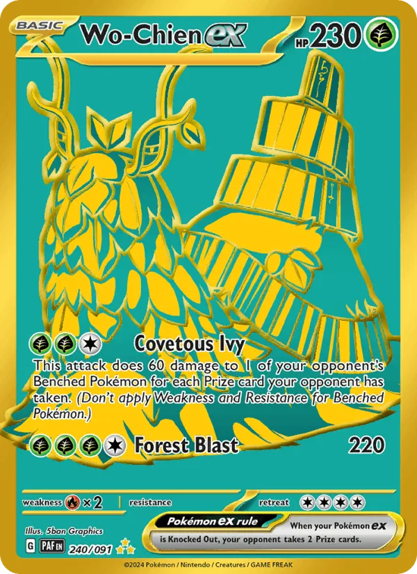 Carte Chongjian ex — Paldean Fates
