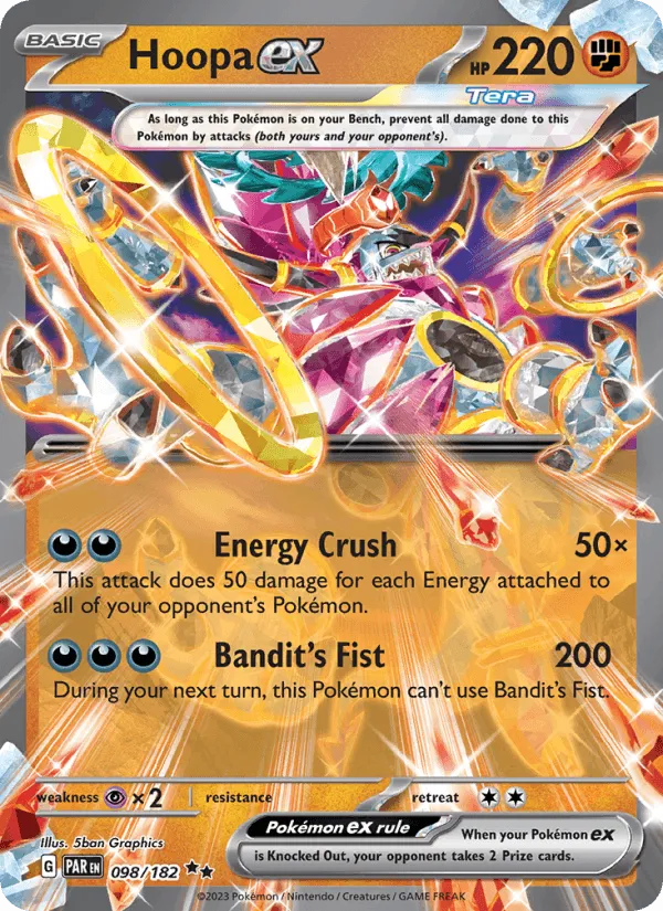 Carte Hoopa ex — Paradox Rift