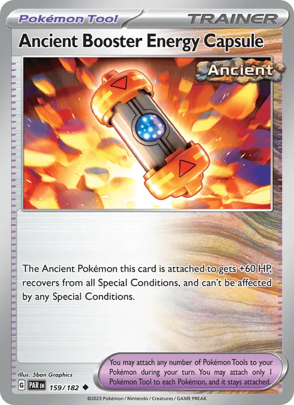 Carte Capsule Énergie Booster Temps Passé — Paradox Rift