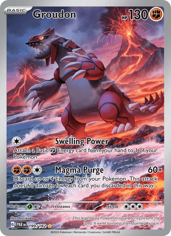 Carte Groudon — Paradox Rift