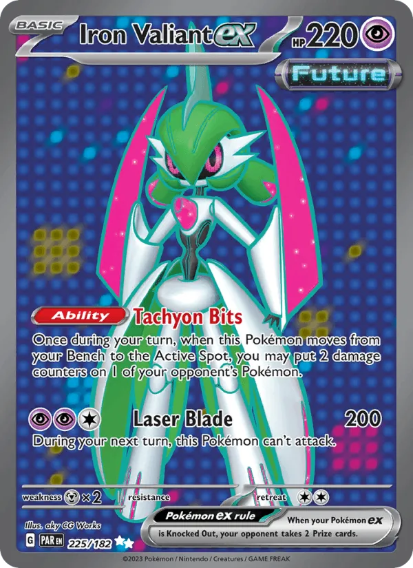 Carte Iron Valiant ex — Paradox Rift