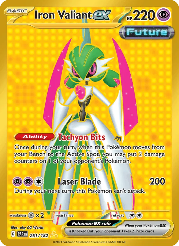 Carte Iron Valiant ex — Paradox Rift