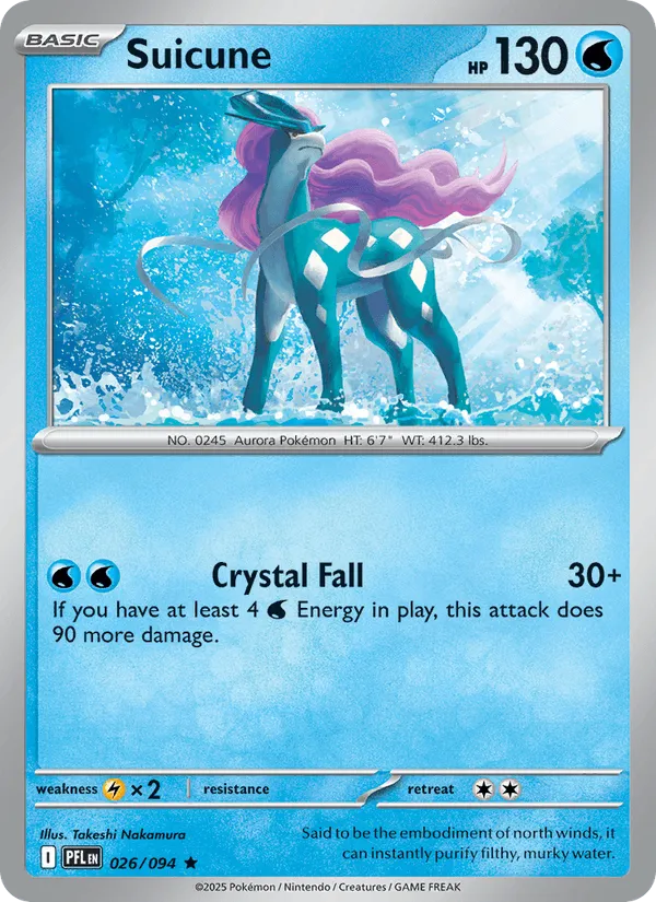 Carte Suicune — Phantasmal Flames Additionals