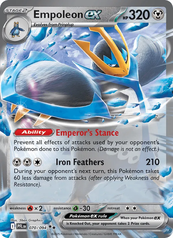 Carte Pingoléon ex — Phantasmal Flames Additionals