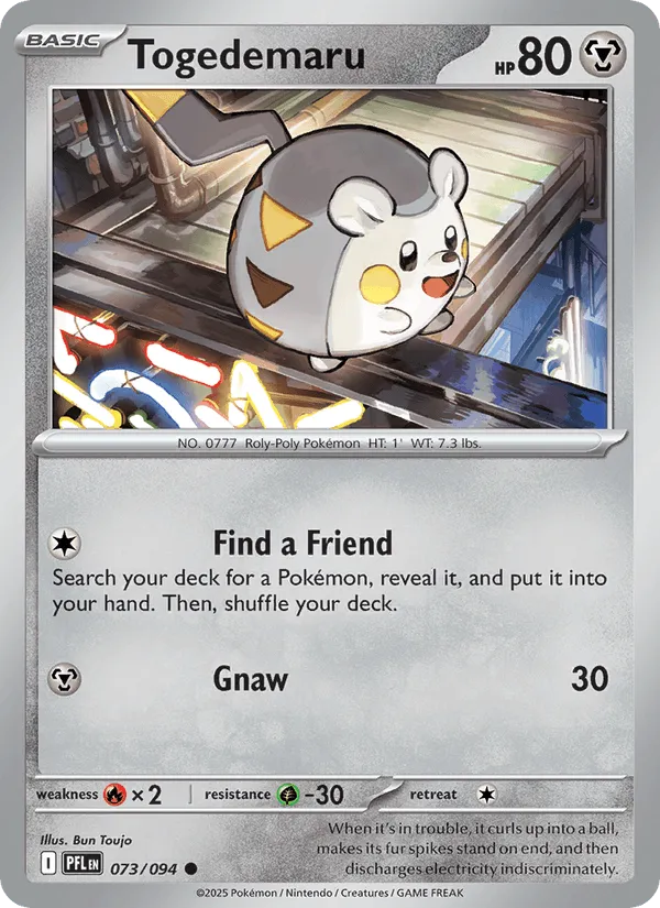 Carte Togedemaru — Phantasmal Flames Additionals