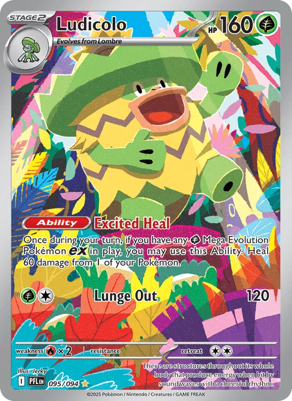 Carte Ludicolo — Phantasmal Flames Additionals