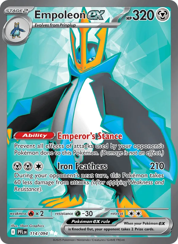 Carte Pingoléon ex — Phantasmal Flames Additionals