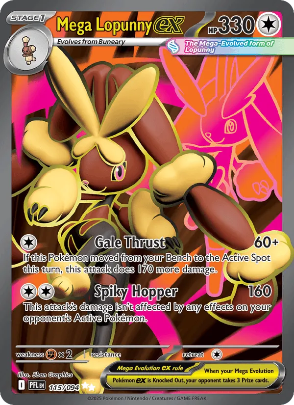 Carte Méga-Lockpin-ex — Phantasmal Flames Additionals