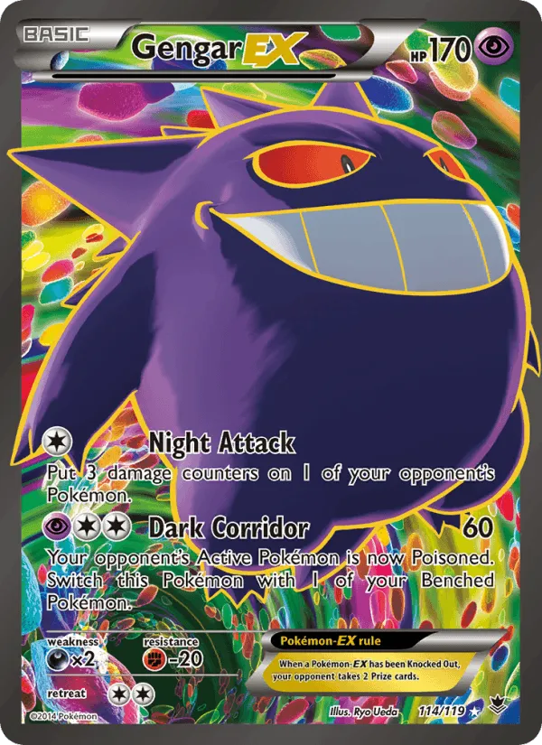 Carte Gengar EX — Phantom Forces