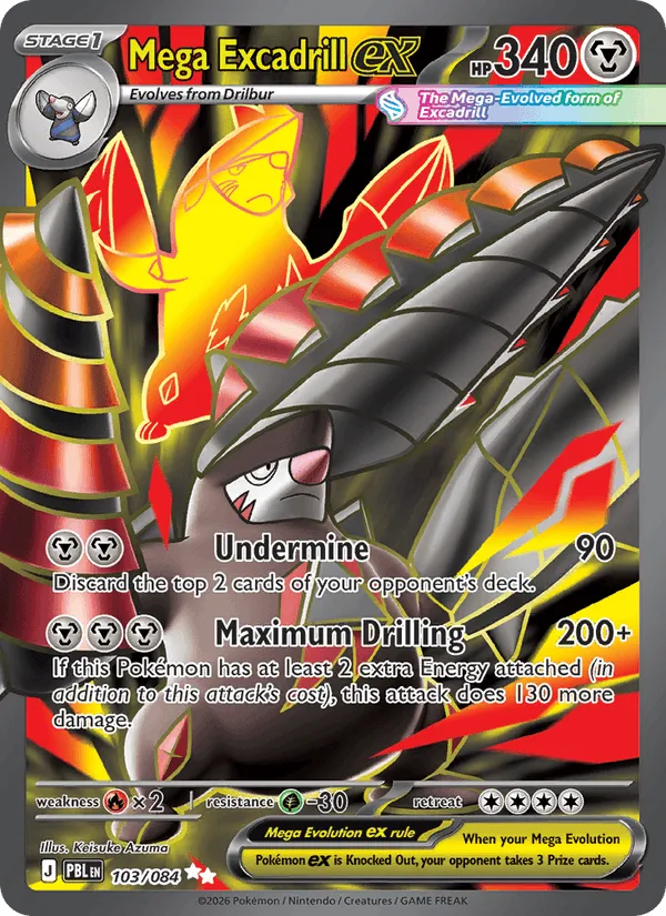 Carte Mega Minotaupe ex — Pitch Black