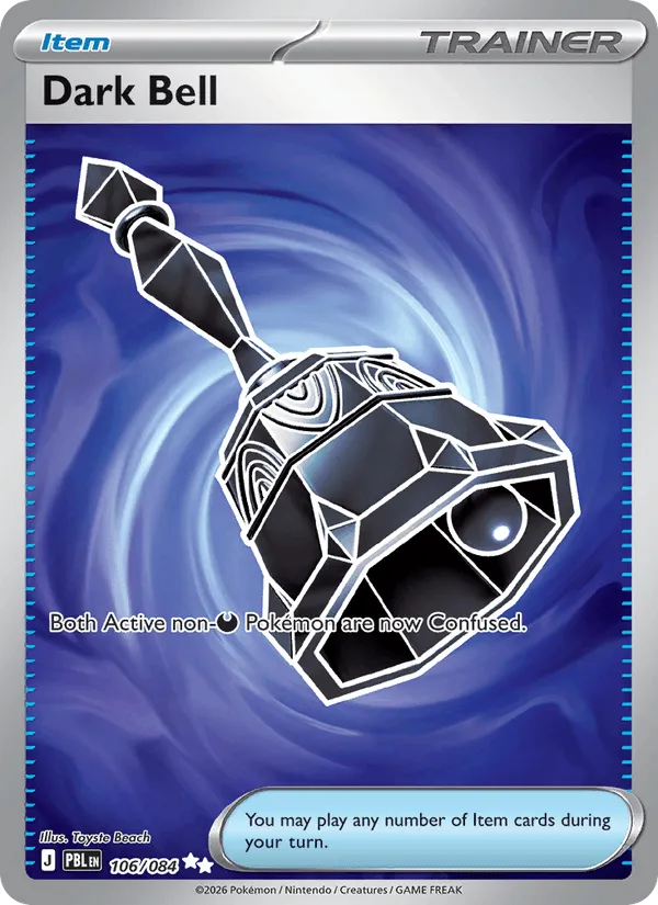 Carte Cloche Ténébreuse — Pitch Black