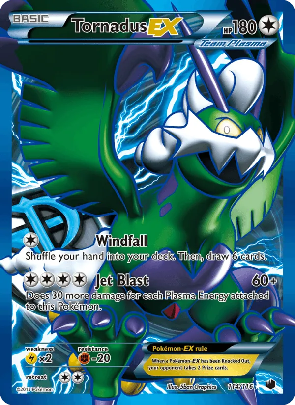 Carte Boréas EX — Plasma Freeze