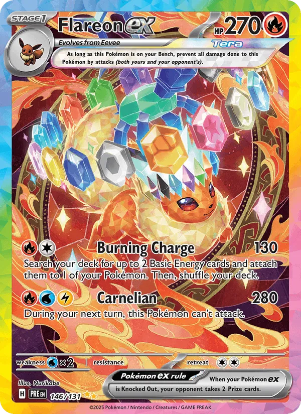 Carte Pyroli ex — Prismatic Evolutions