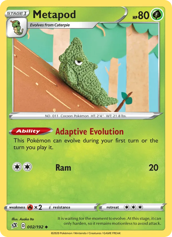 Carte Metapod — Rebel Clash