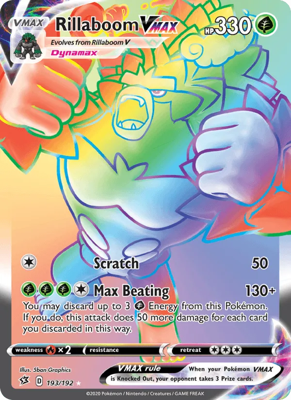 Carte Gorythmic VMAX — Rebel Clash