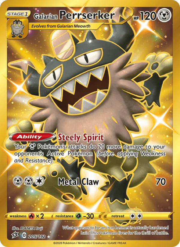 Carte Berserkatt de Galar — Rebel Clash