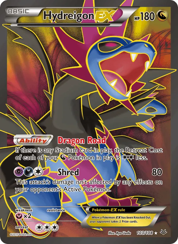 Carte Trioxhydre EX — Roaring Skies