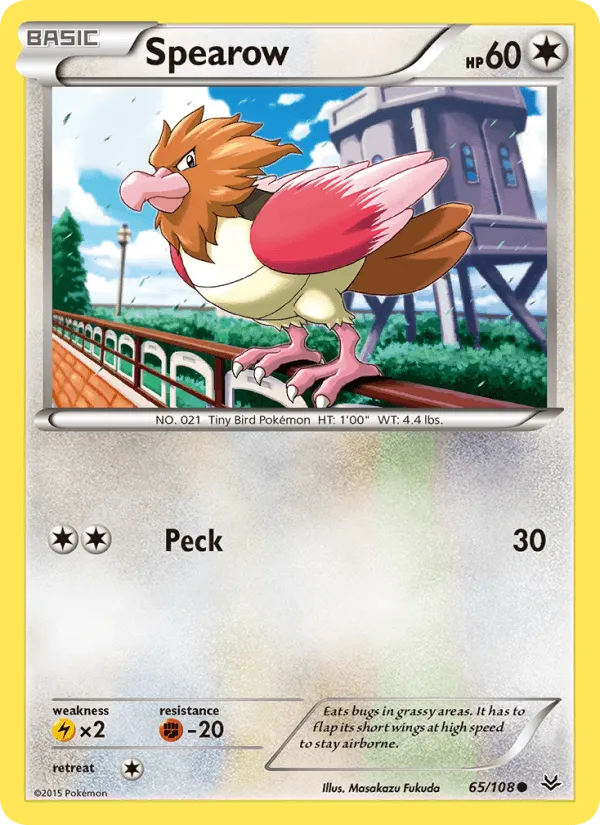 Carte Spearow — Roaring Skies
